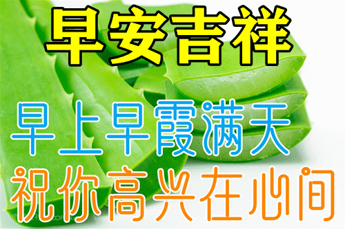 积极向上的早安励志语录短句，早安吉祥的问候祝福语动态图片带字(图9)