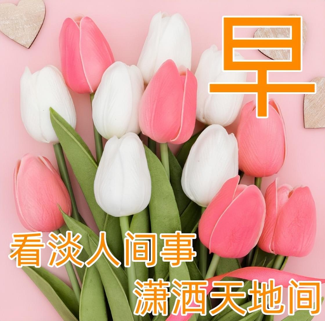 积极向上的早安励志语录短句，早安吉祥的问候祝福语动态图片带字(图11)