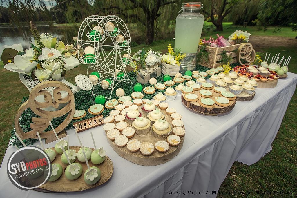 林间蜜语——低调雅致的“森系婚礼”布置(图9)