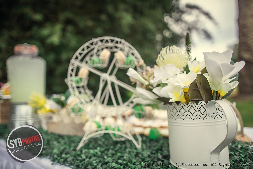 林间蜜语——低调雅致的“森系婚礼”布置(图18)