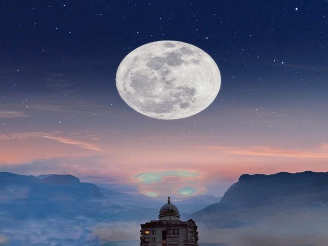 《月夜思乡，心中故乡》（作者：卢明亮）(图3)