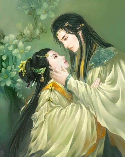 古代唯美经典语句：执手若无，泪溅花上(图1)