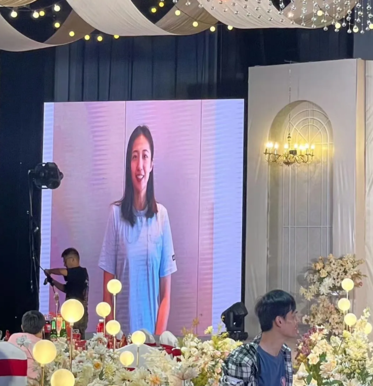 恭喜！女排奥运会夺冠奇兵举办婚礼，张常宁安家杰现场送祝福(图5)