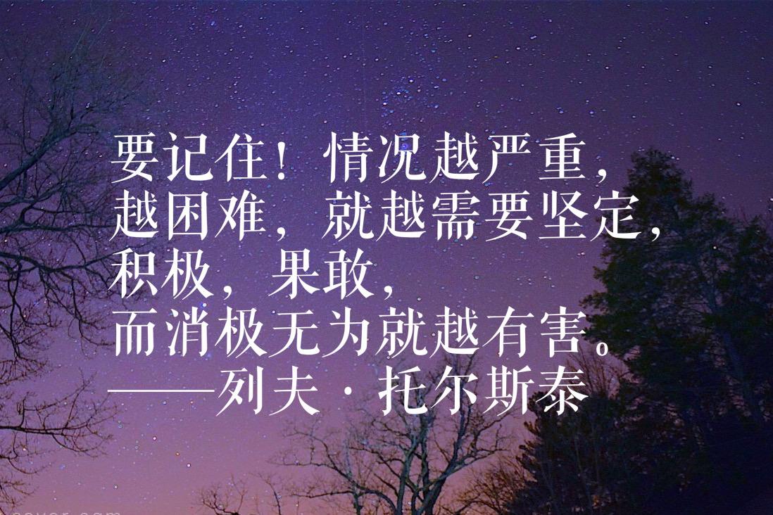 托尔斯泰十句名言，句句质朴细腻，笔触奔放，读完绝对让你佩服他(图5)