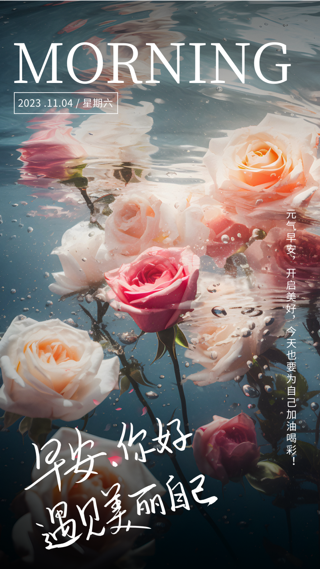 「2023.11.04」早安心语，正能量秒赞激励语录说说句子，问候图片(图20)