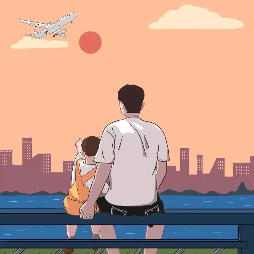 父亲节文案｜光影里父爱深沉如海(图4)