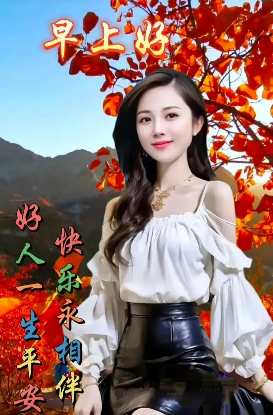 今日最新早安问候语，简短暖心一句话，祝福秋天快乐！(图2)