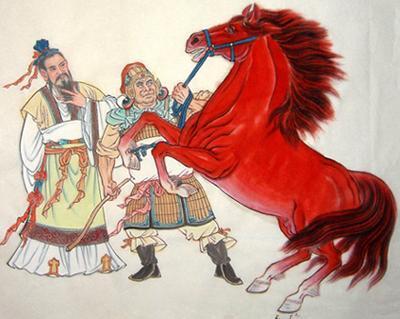 《想当年,金戈铁马,气吞万里如虎》古诗中《写马名句》(图8) 《想当年,金戈铁马,气吞万里如虎》古诗中《写马名句》(图8)