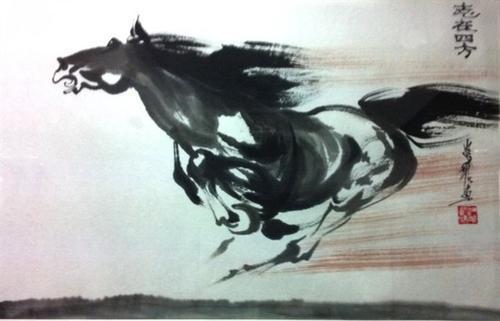 《想当年,金戈铁马,气吞万里如虎》古诗中《写马名句》(图9) 《想当年,金戈铁马,气吞万里如虎》古诗中《写马名句》(图9)