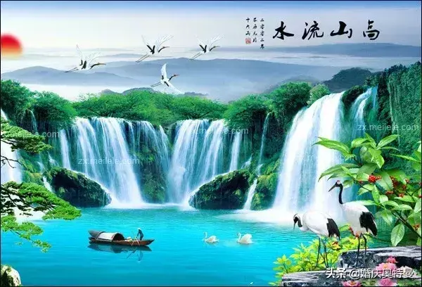 描写山、水、夕阳的好词、好句、好段(图1)