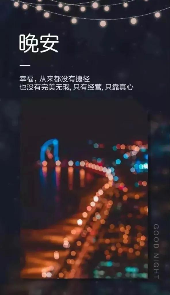 晚安问候语 睡吧，今夜星光月夜皆归你！好梦(图10)