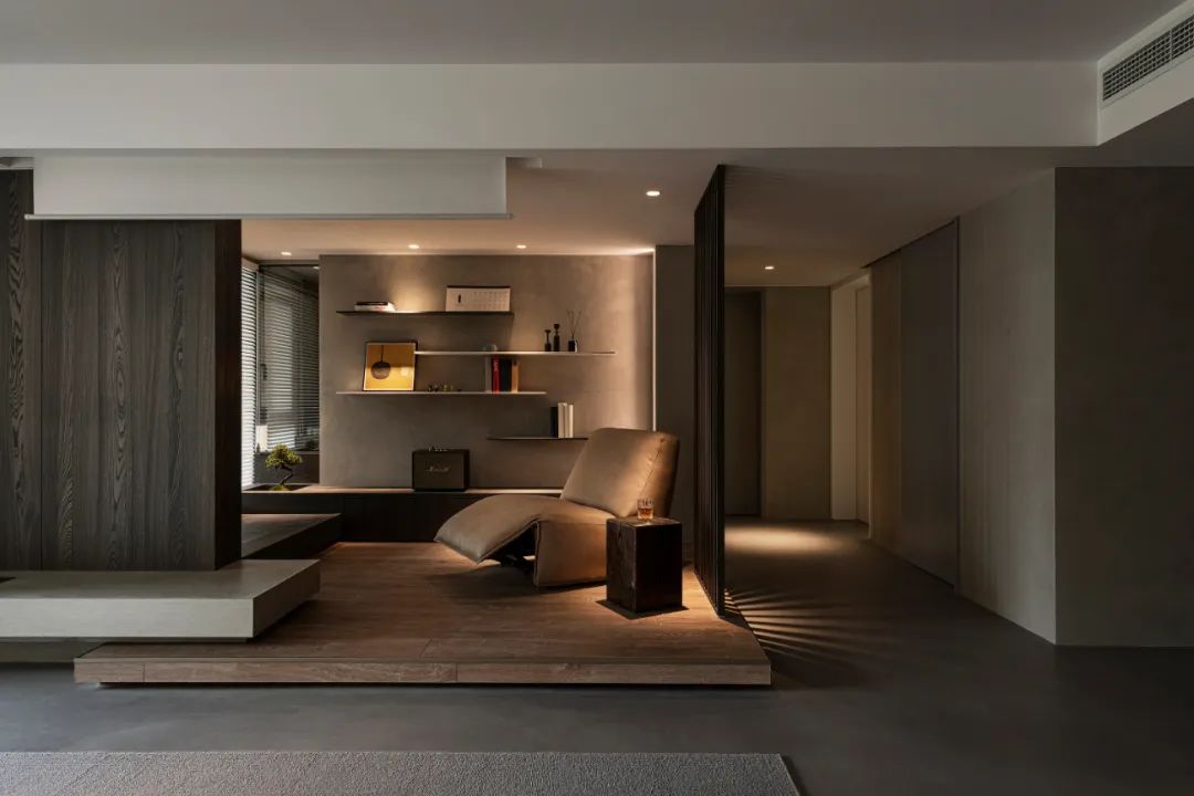 159㎡现代极简，简约奢华暗色调，低调侘寂有情趣(图15)