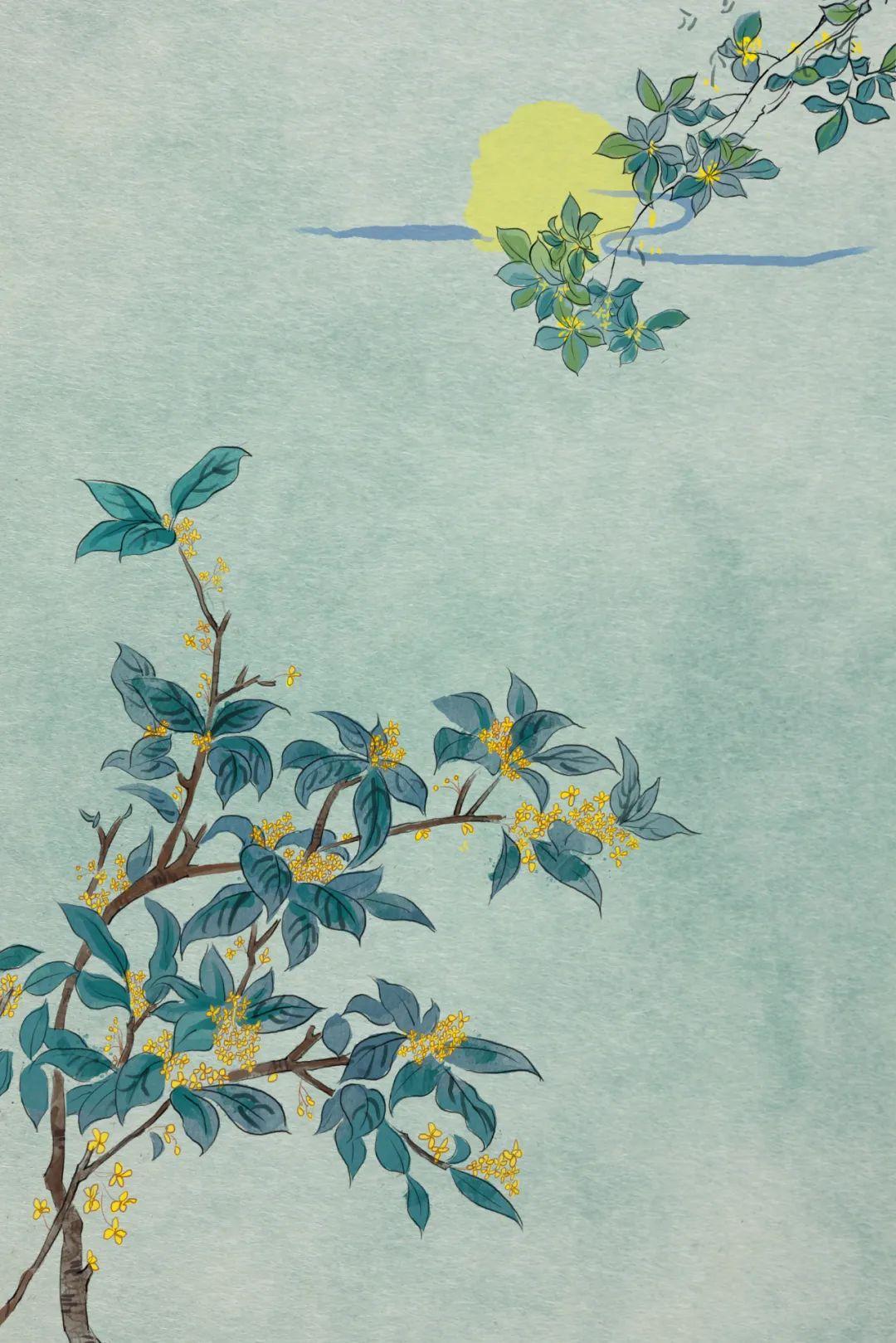 何须浅碧深红色，自是花中第一流 | 10首桂花诗词(图4)