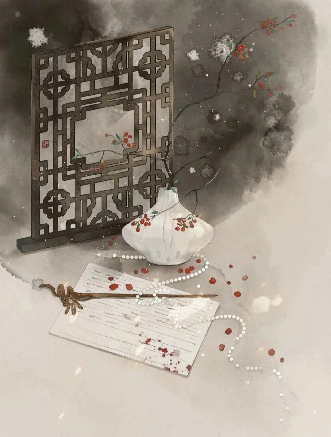 入我相思门，知我相思苦。5首情书诗词，令人魂牵梦绕，凄清感人(图4)