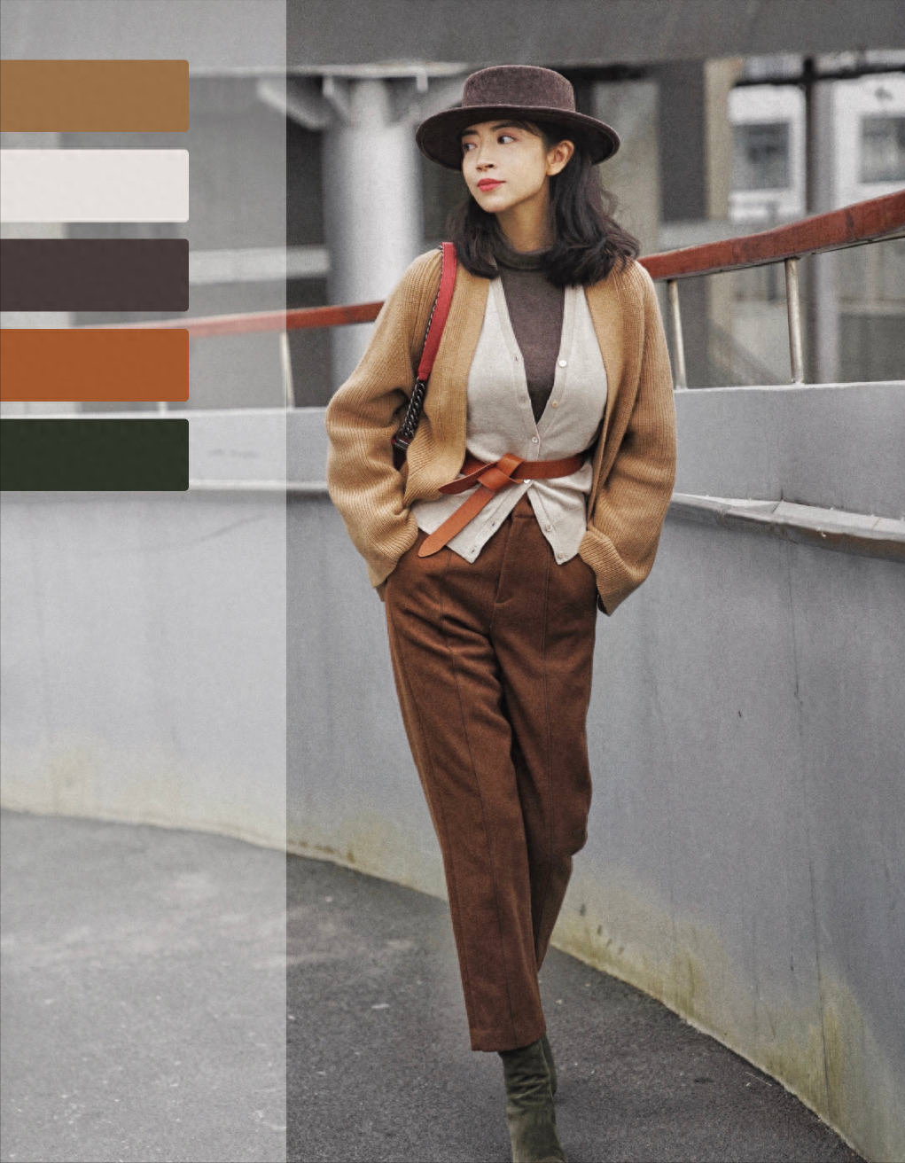 今秋火了一种穿搭叫“美拉德”，6大配色方案，开启秋日氛围美(图1)