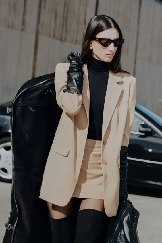 今秋火了一种穿搭叫“美拉德”，6大配色方案，开启秋日氛围美(图10)