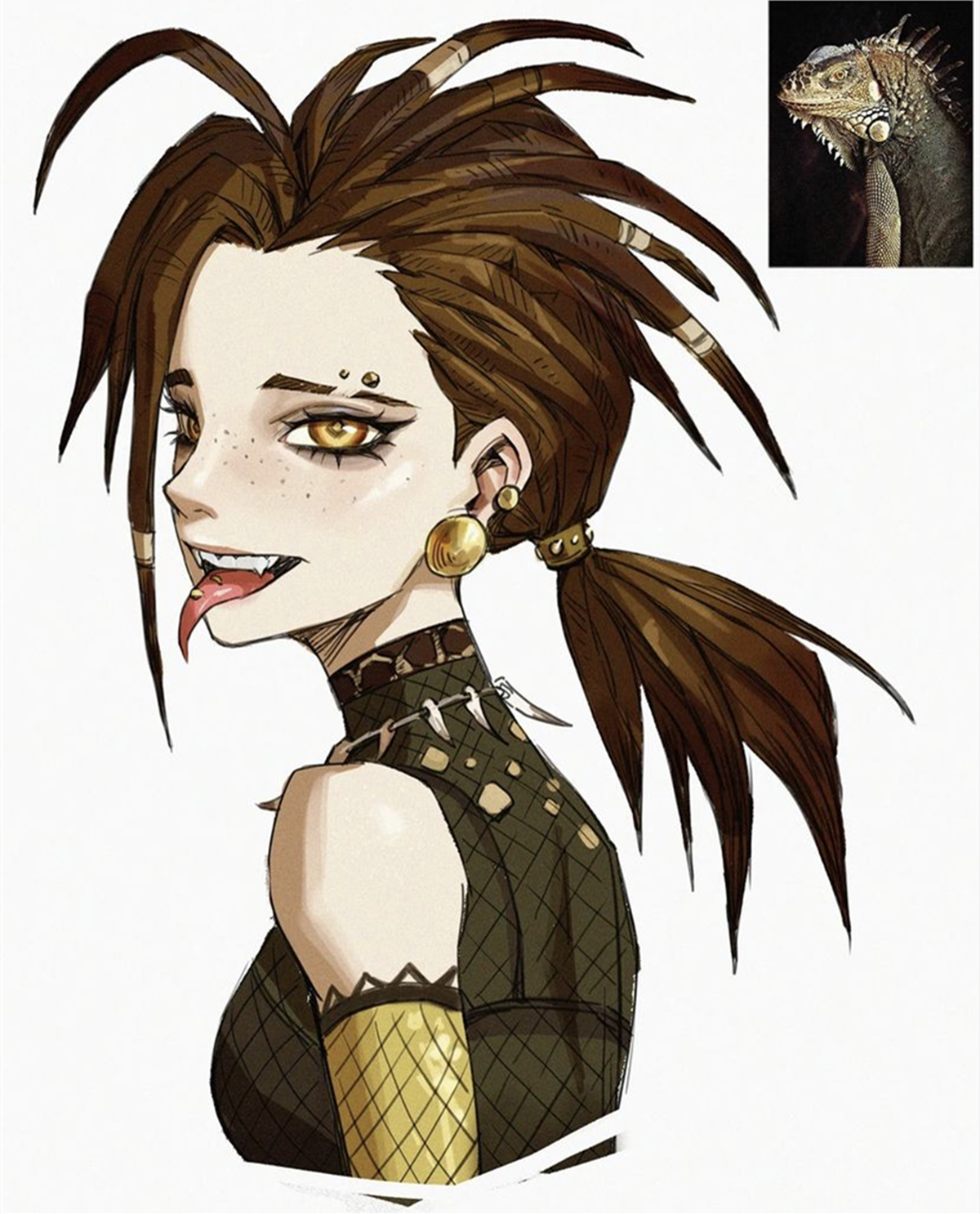 动物拟人化成各种二次元女角色，可爱与帅气，你更偏向于哪一种(图5)