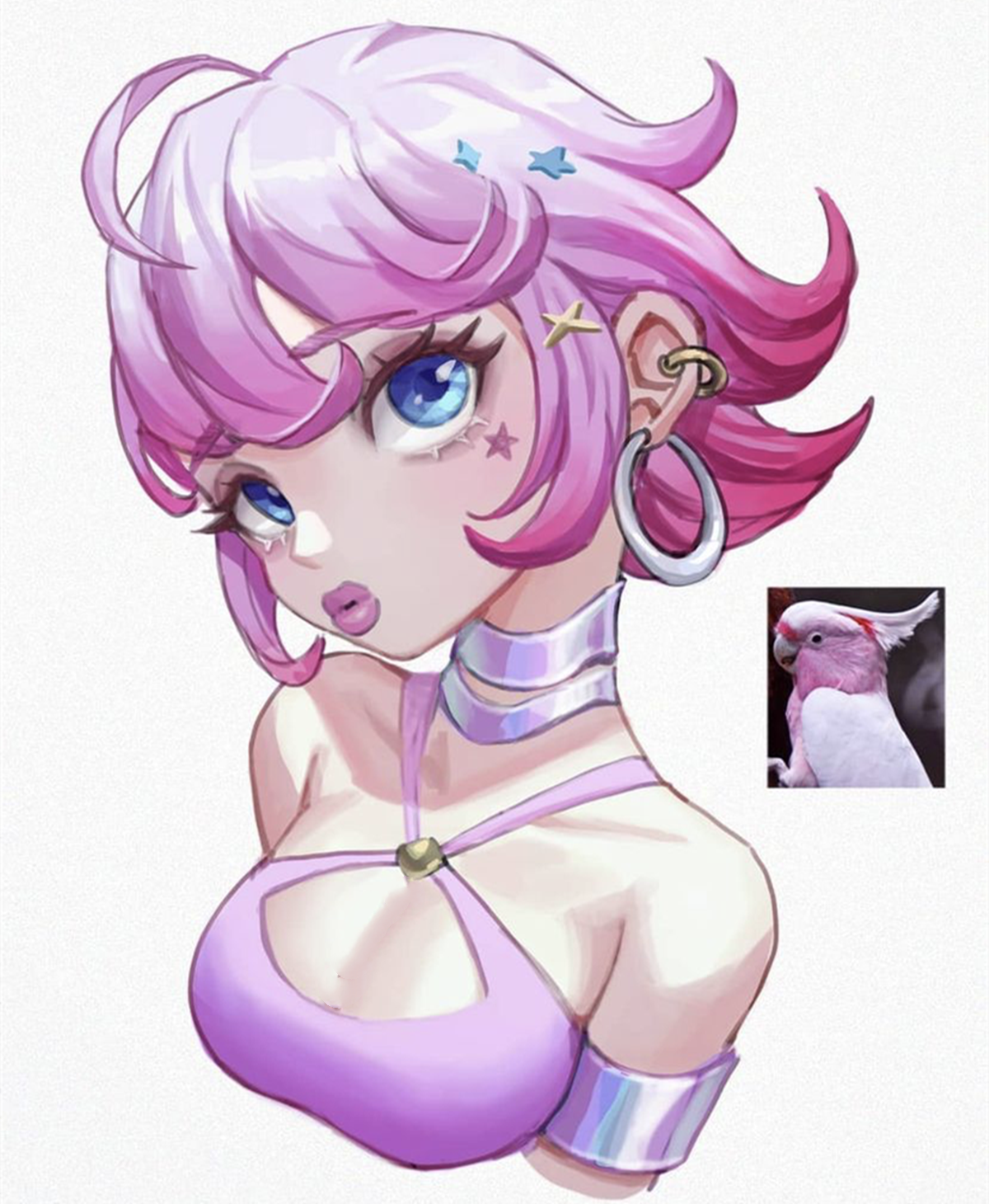 动物拟人化成各种二次元女角色，可爱与帅气，你更偏向于哪一种(图6)