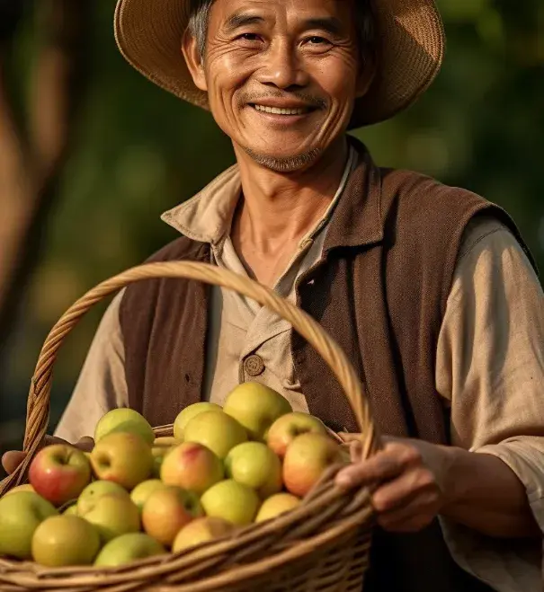 "子长喜报：30万斤早熟富士丰收，果农笑逐颜开，销售无忧。"(图1)