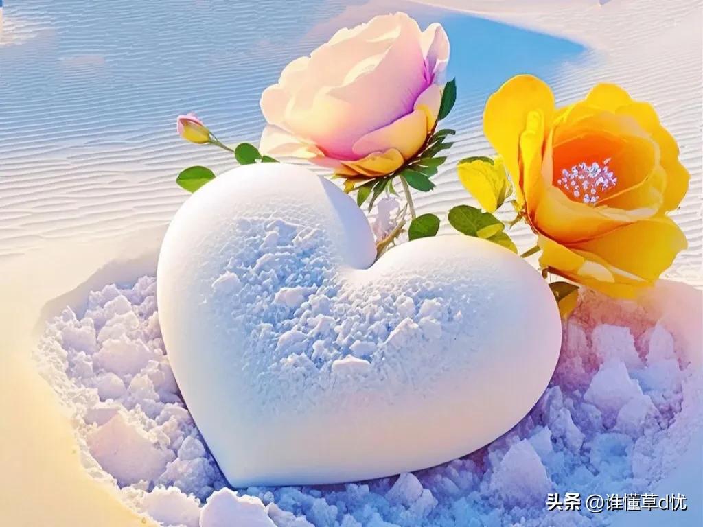 余生都是你，有你相伴，是最暖的归宿，永远爱你(图2)