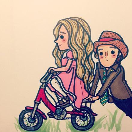 唯美浪漫的动情句子，感谢时光，不偏不倚，让我恰好遇见你(图1)