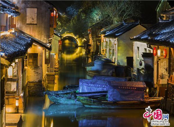 夜戏｜低吟浅唱说清风明月，良辰美景看四季周庄(图1)