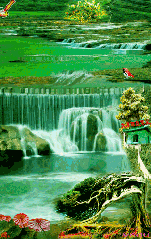 绝美的风景，山清水秀，花香鸟语，人间仙境(图7)