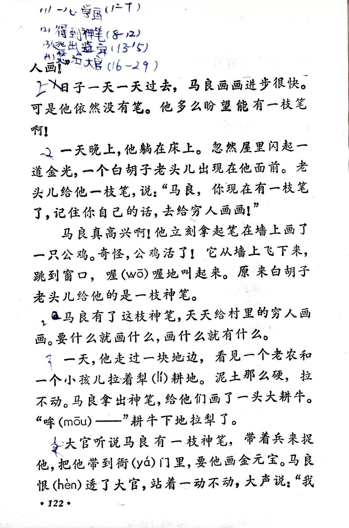 《神笔马良》丨那些年,我们一起读过的课文(图3) 《神笔马良》丨那些年,我们一起读过的课文(图3)