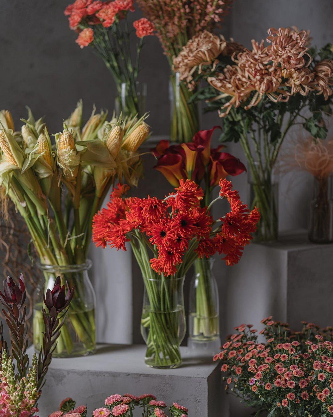 秋日果蔬花艺，带着秋风，带着秋雨，带着秋色(图3)