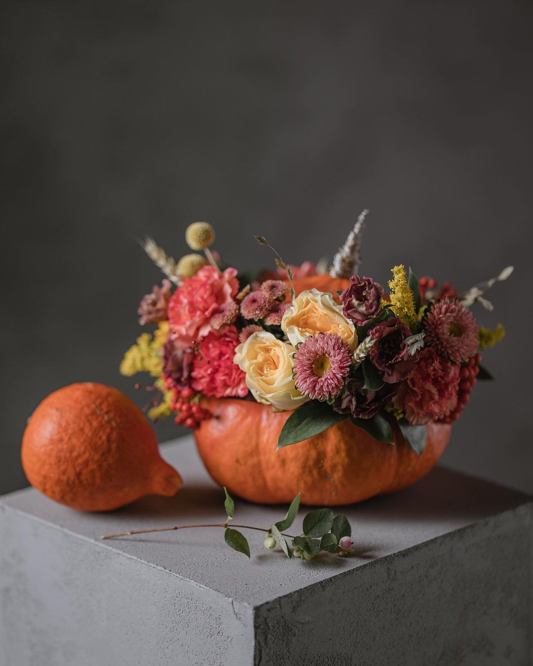 秋日果蔬花艺，带着秋风，带着秋雨，带着秋色(图6)