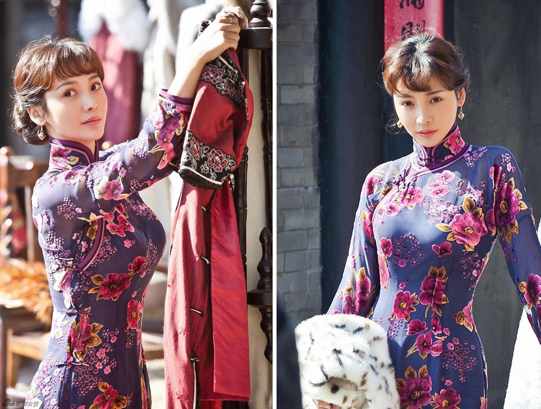 旗袍之美低吟浅唱着一曲江南风情，暗香流韵(图12)