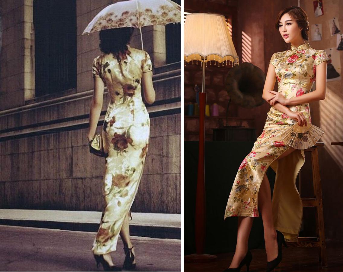 旗袍之美低吟浅唱着一曲江南风情，暗香流韵(图14)