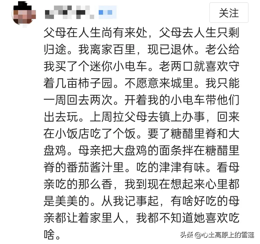 父母在,人生尚有来处,父母亡,人生只剩归途,你的一生有遗憾吗(图9) 父母在,人生尚有来处,父母亡,人生只剩归途,你的一生有遗憾吗(图9)