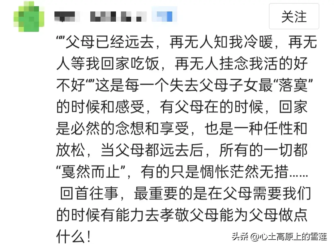 父母在,人生尚有来处,父母亡,人生只剩归途,你的一生有遗憾吗(图15) 父母在,人生尚有来处,父母亡,人生只剩归途,你的一生有遗憾吗(图15)