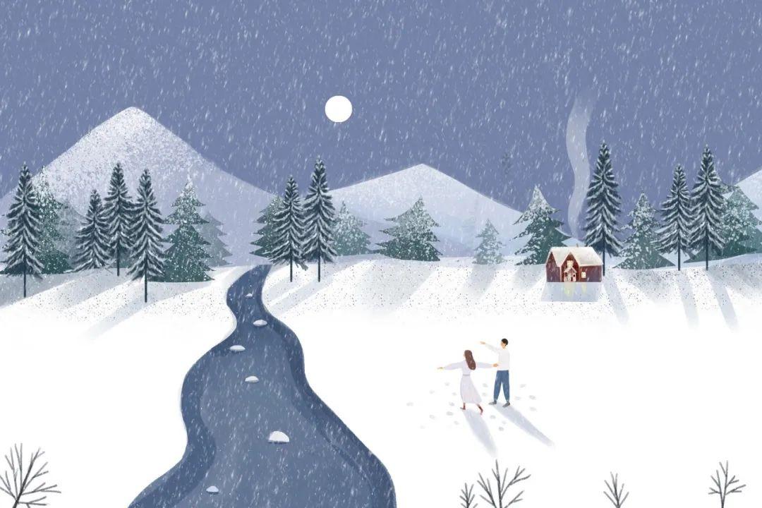 最唯美的30句落雪诗词，最适合下雪发朋友圈(图7)