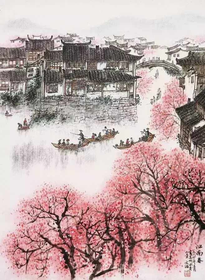 江南是梦里水乡，江南是人文天府 小河弯弯，轻舟一梦(图5)