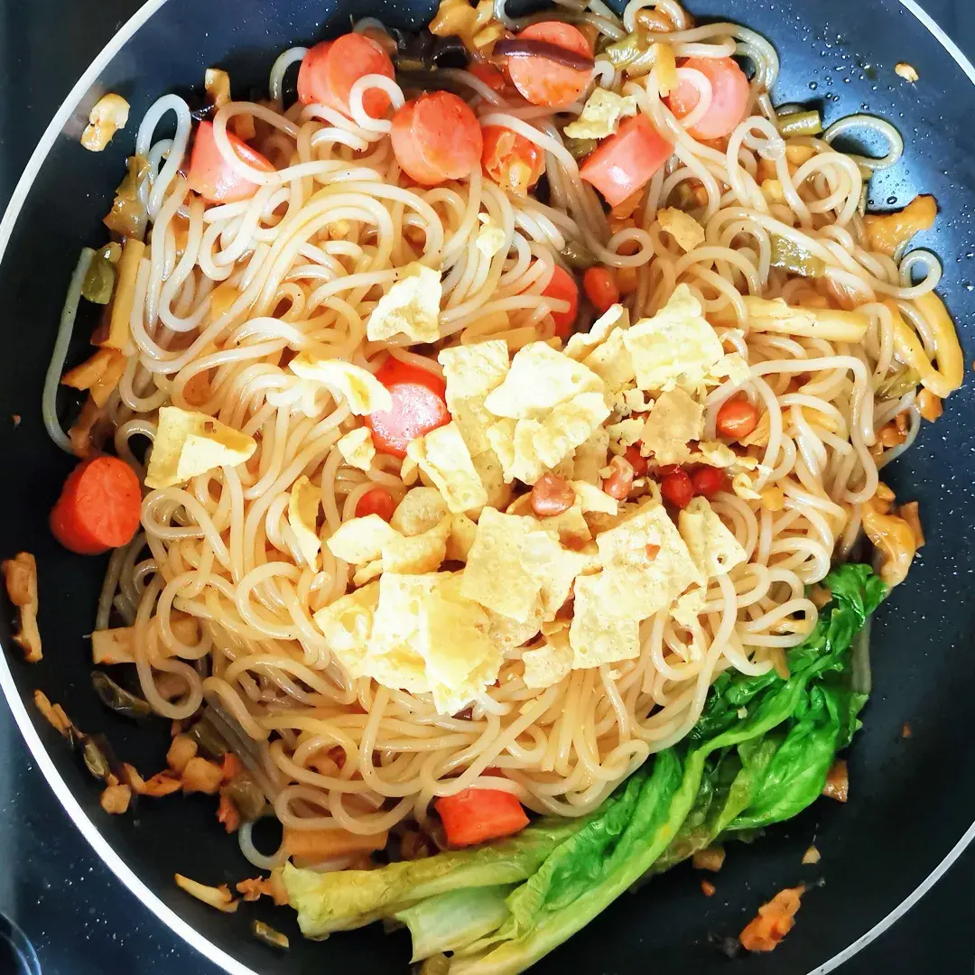 泡菜与鱼厨房篇——炒螺蛳粉(图9)