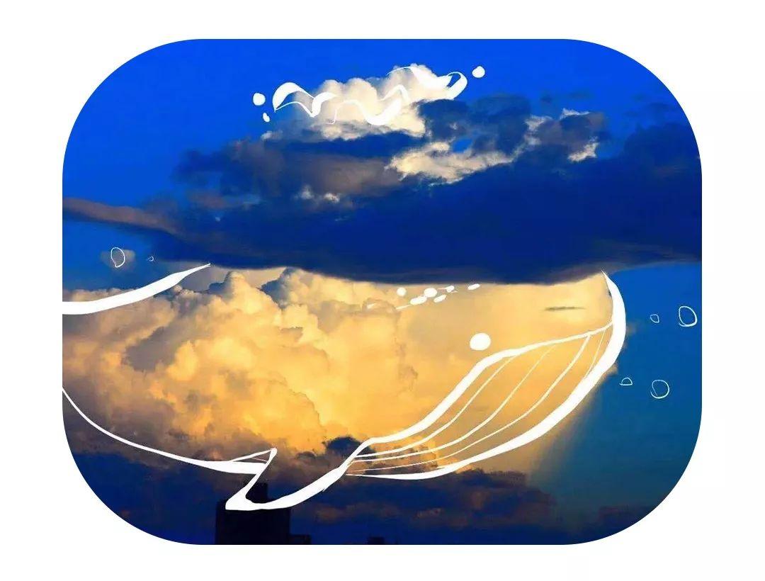 最安心的不过是抬头45度仰望天空，看到的不是灰蒙蒙，而是静谧幽深的蓝(图31)