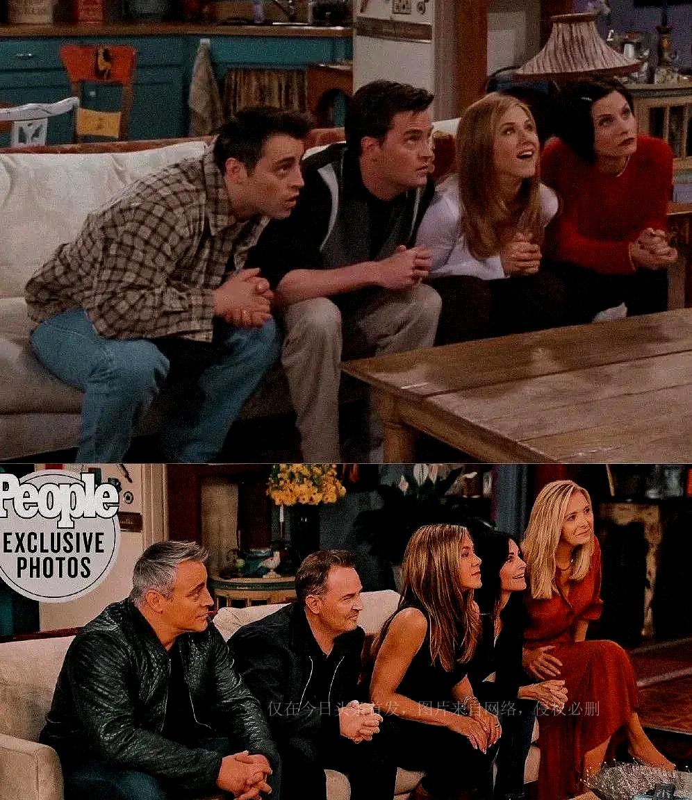 《老友记》剧组重聚刷爆朋友圈，再次验证神奇奥义：经典即是时髦(图3)