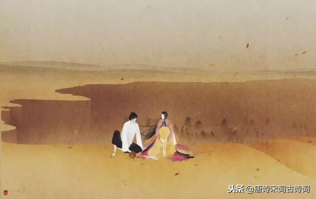 诗词丨人生里所有的遇见，缘深缘浅，其实早已命中注定(图1)