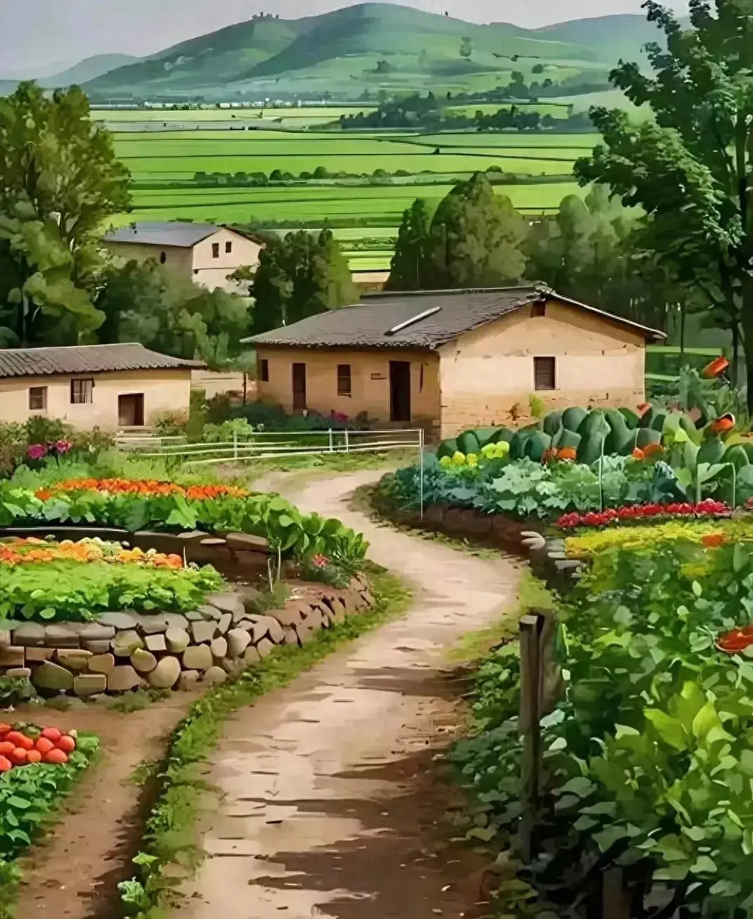 心中无烦，心自安；放下昨天，风云淡，静心看世界，事事皆美好(图1)