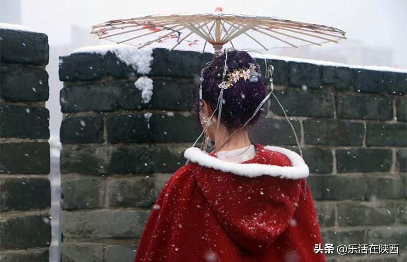 风花雪月自风雅，满心欢喜，一朝雪落，西安秒变长安(图4)