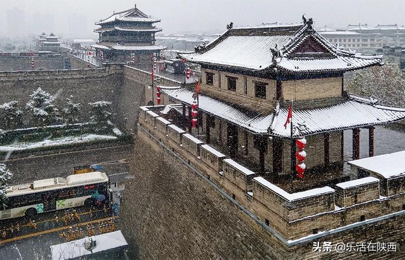风花雪月自风雅，满心欢喜，一朝雪落，西安秒变长安(图8)