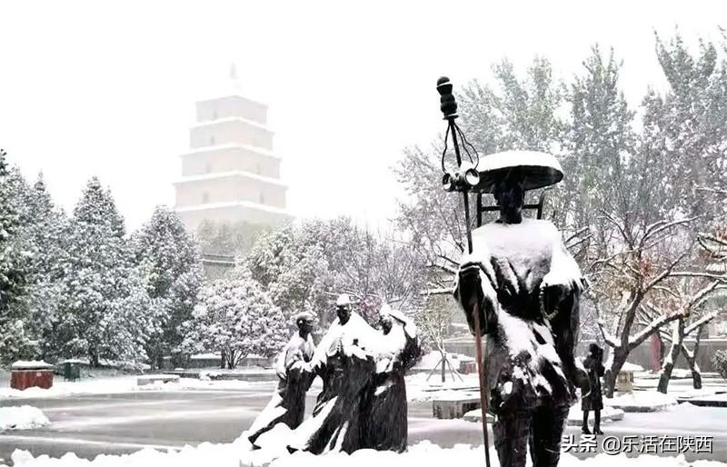 风花雪月自风雅，满心欢喜，一朝雪落，西安秒变长安(图11)