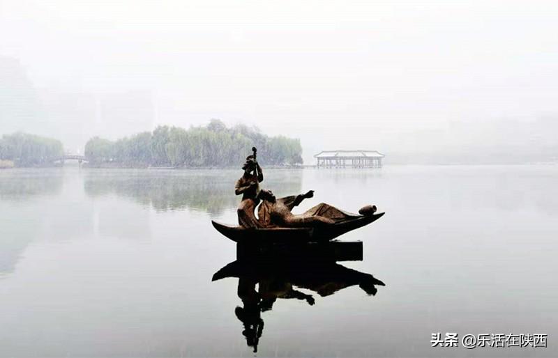 风花雪月自风雅，满心欢喜，一朝雪落，西安秒变长安(图18)