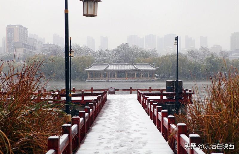 风花雪月自风雅，满心欢喜，一朝雪落，西安秒变长安(图21)