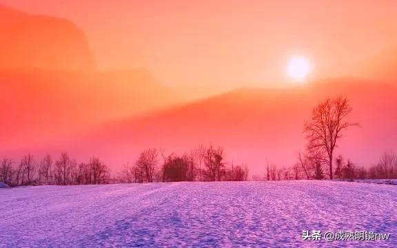 霞光万丈，光彩夺目，璀璨光辉的旭日东升美图欣赏(图1)