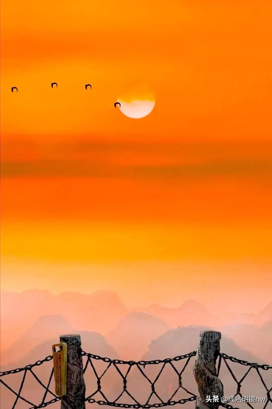 霞光万丈，光彩夺目，璀璨光辉的旭日东升美图欣赏(图27)