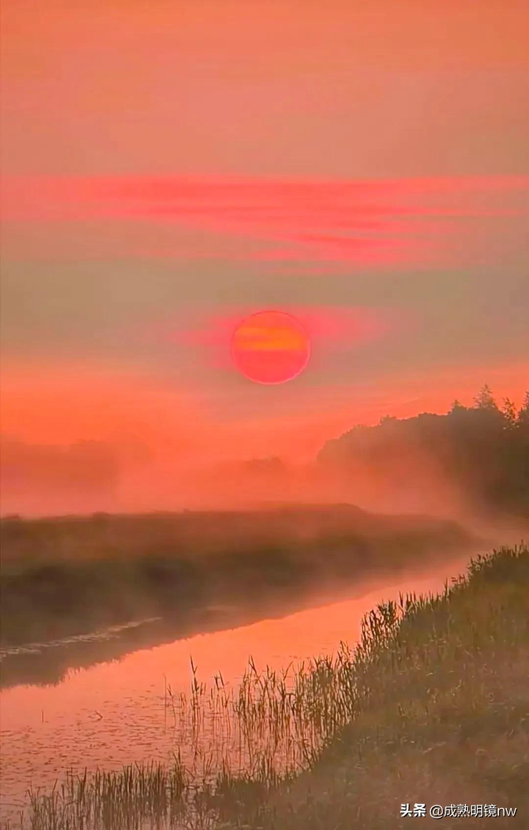 霞光万丈，光彩夺目，璀璨光辉的旭日东升美图欣赏(图32)