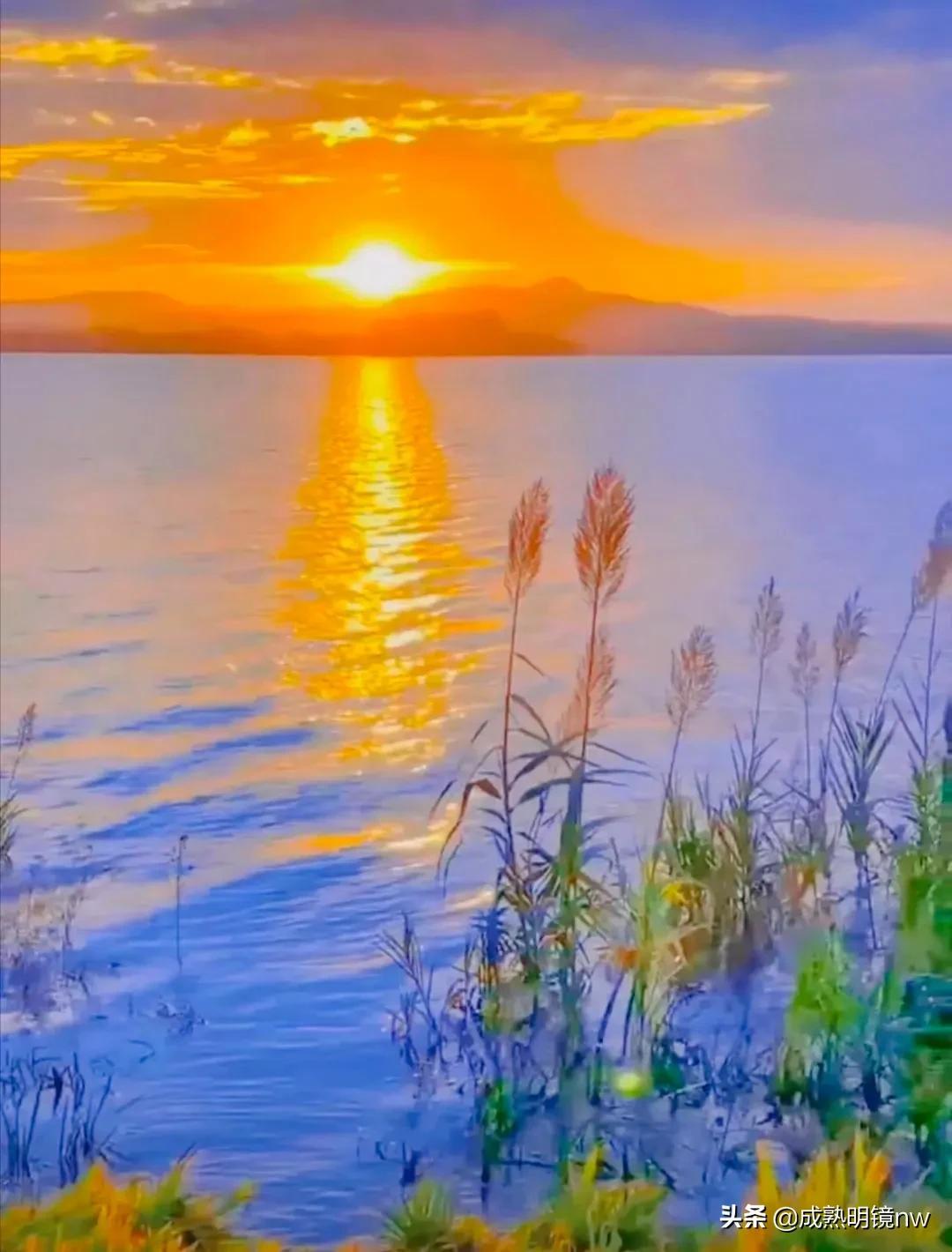 霞光万丈，光彩夺目，璀璨光辉的旭日东升美图欣赏(图34)